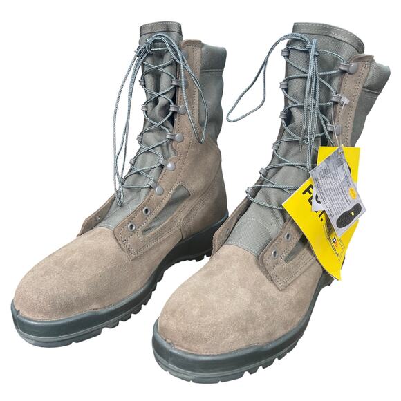 NWT Belleville 600 ST Sage Green Wide Steel Toe Combat Boots Size 11 W main image 5